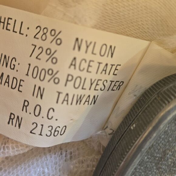 Vintage White Victorian 80s Wedding Lace Dress with Pearl Details - Picture 10 of 12